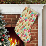 Colorful ice cream pattern Christmas Stocking