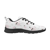 Poodle dog rose cake pattern Men's Sneaker Shoes
