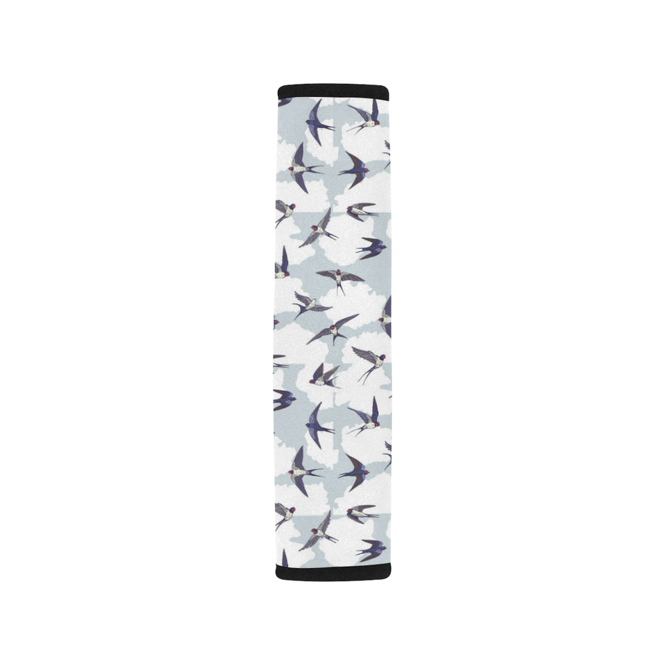 Swallow Pattern Print Design 05 Car Seat Belt Cover