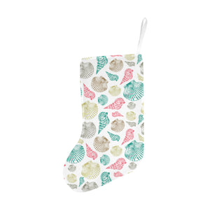 Colorful shell pattern Christmas Stocking