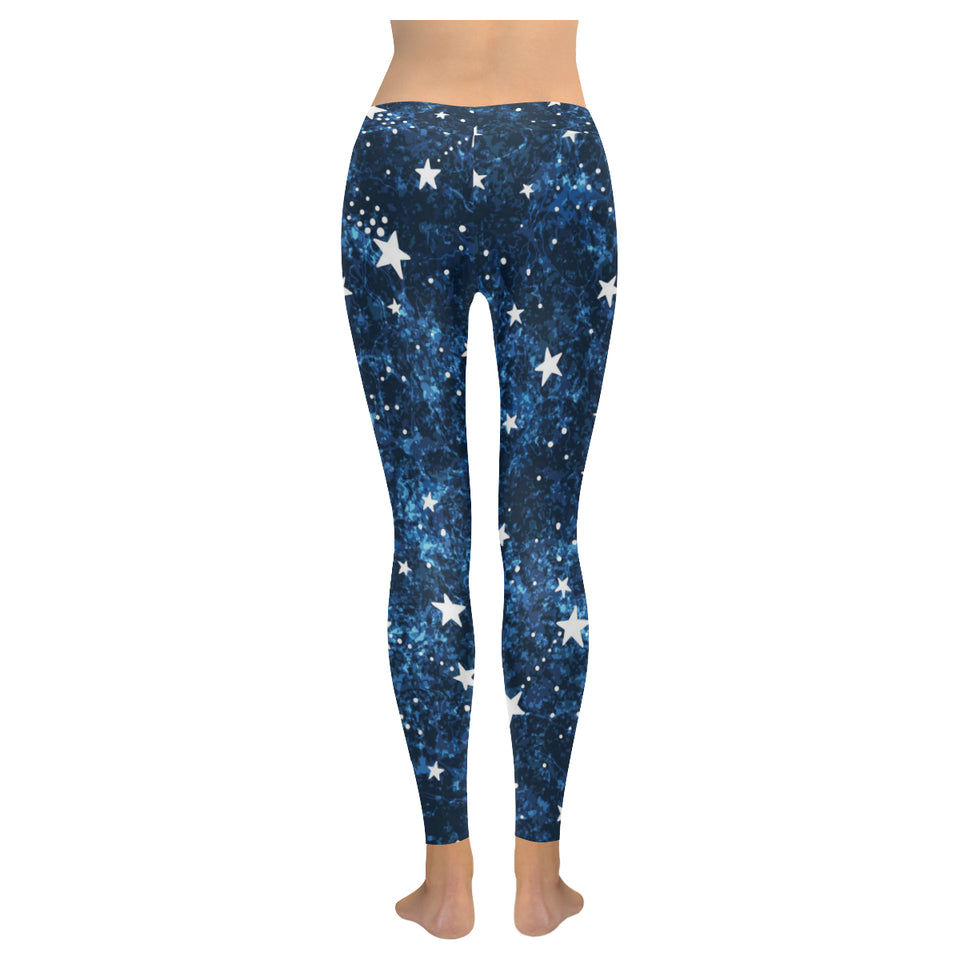 Night sky star pattern Women's Legging Fulfilled In US