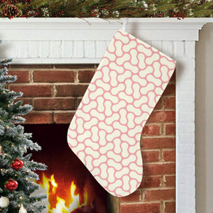 peanuts texture pattern Christmas Stocking