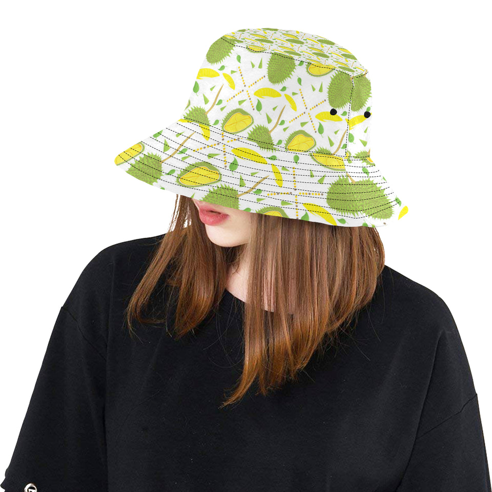 Durian pattern background Unisex Bucket Hat
