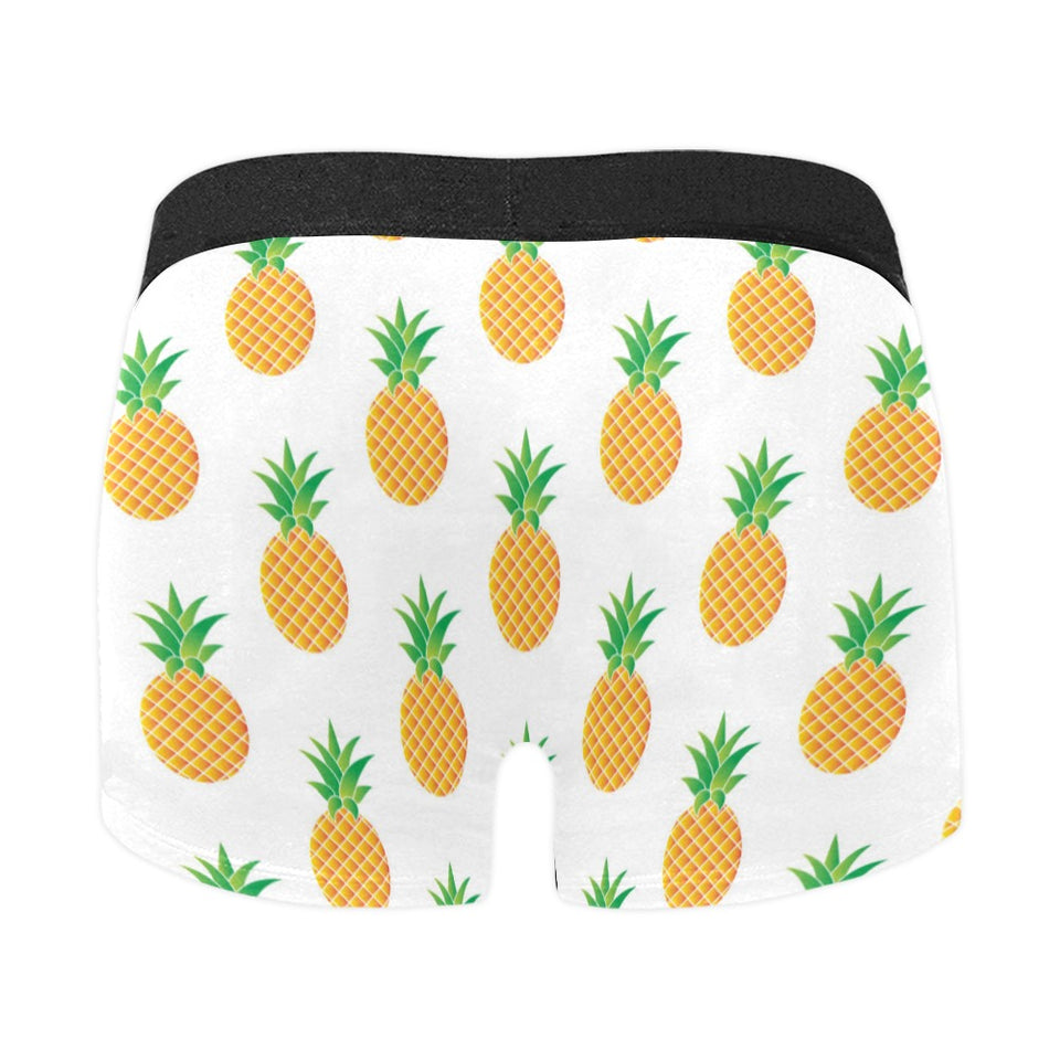 Pineapples pattern Men's All Over Print Boxer Briefs Men's Underwear