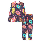 Colorful donut glaze pattern Women's All Over Print Pajama Set