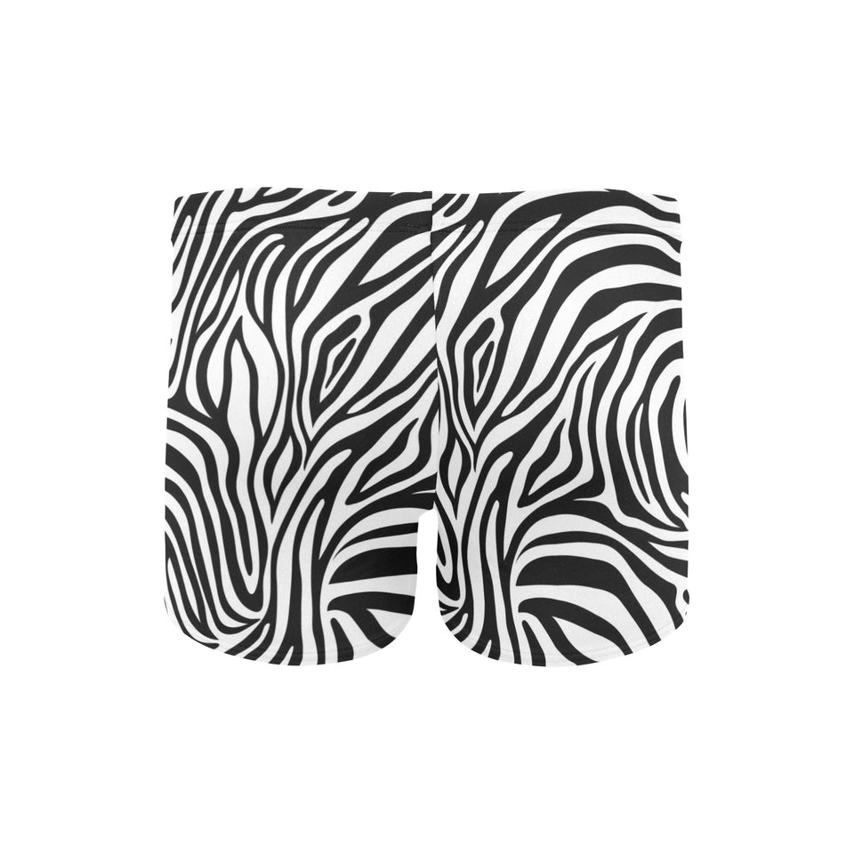 Zebra skin pattern Men's Swimming Trunks