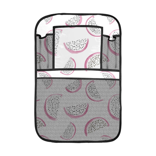 dragon fruit pattern Car Seat Back Organizer