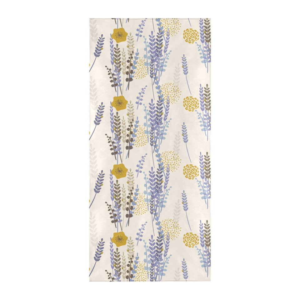 Lavender modern pattern blackground Beach Towel