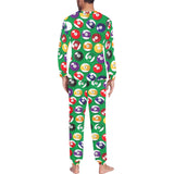 Billiard Ball Pattern Print Design 02 Men's All Over Print Pajama