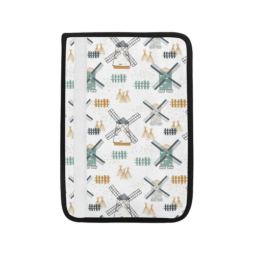 windmill pattern Car Seat Belt Cover