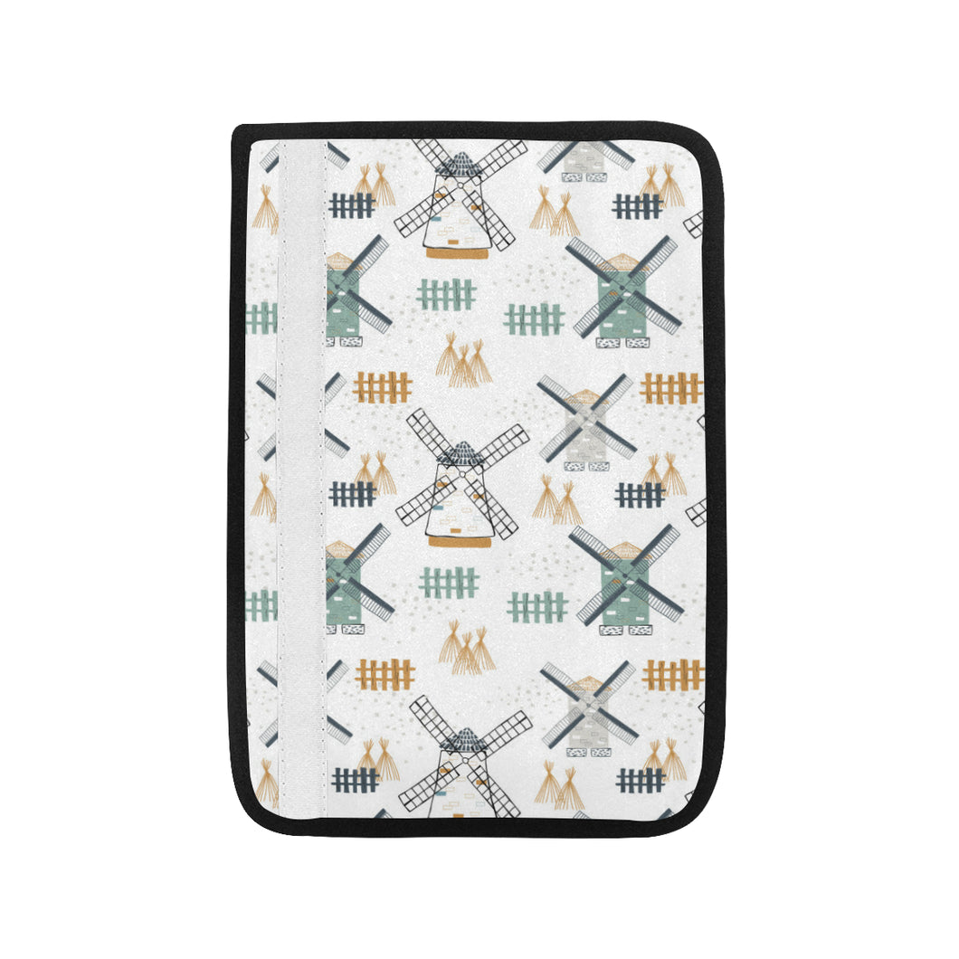 windmill pattern Car Seat Belt Cover