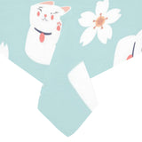 Maneki neko cat sakura Tablecloth