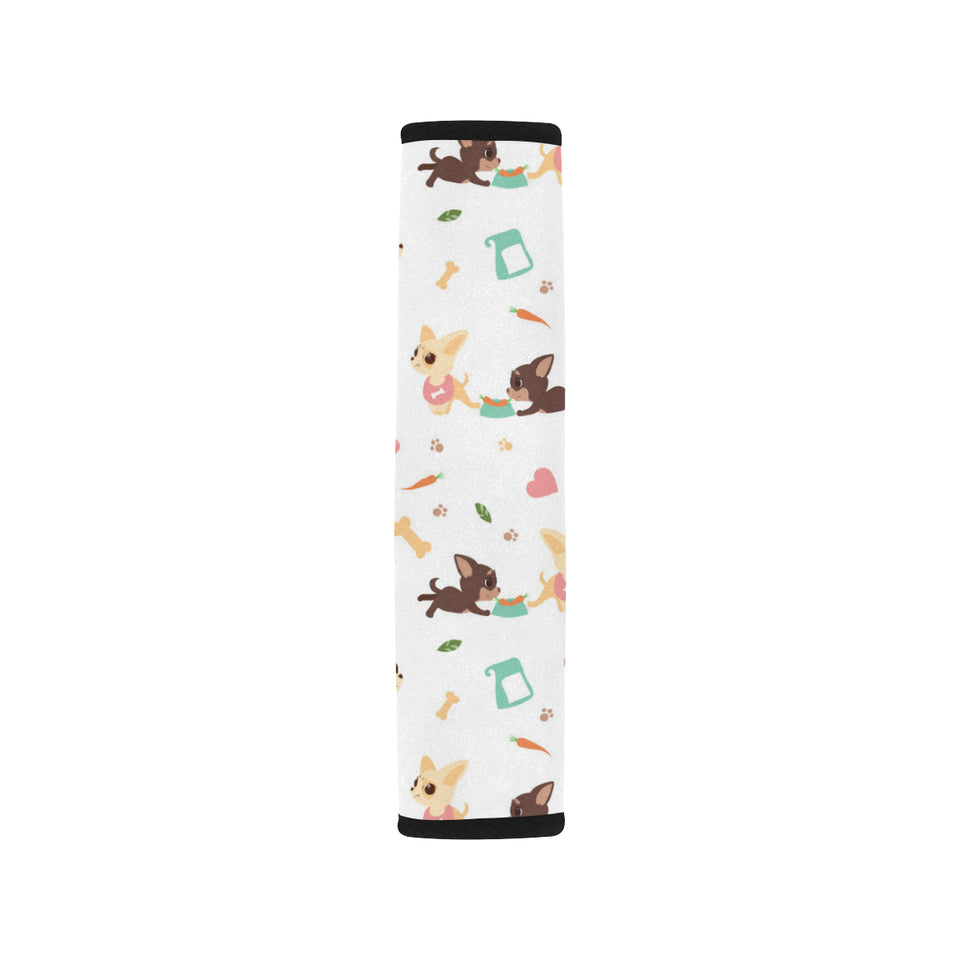 Cute Chihuahua puppie pattern Car Seat Belt Cover