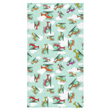 Helicopter design pattern Bath Towel