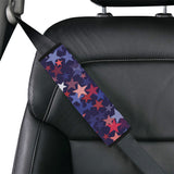 Red blue star pattern Car Seat Belt Cover
