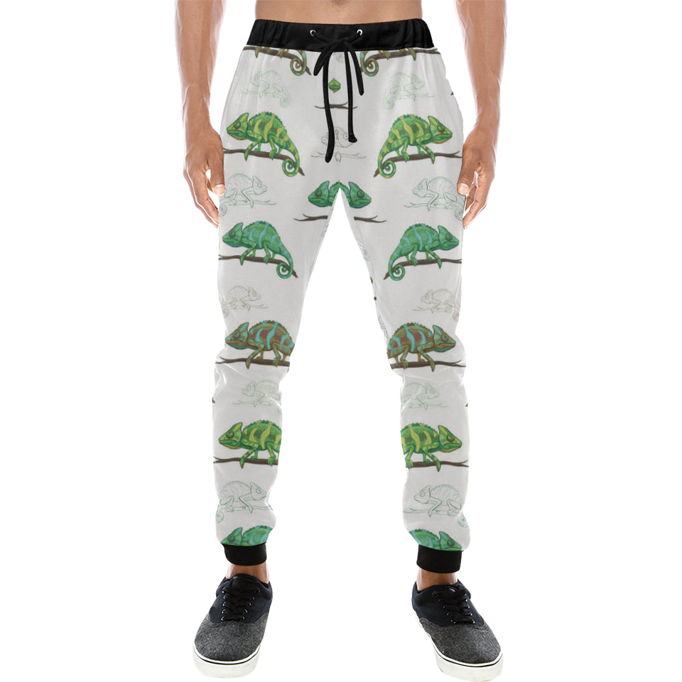 Chameleon lizard pattern Unisex Casual Sweatpants