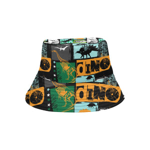 dinosaurs print pattern Unisex Bucket Hat