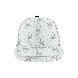 Cute goat design pattern All Over Print Snapback Cap