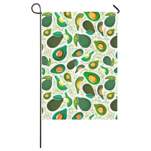 Avocado design pattern House Flag Garden Flag