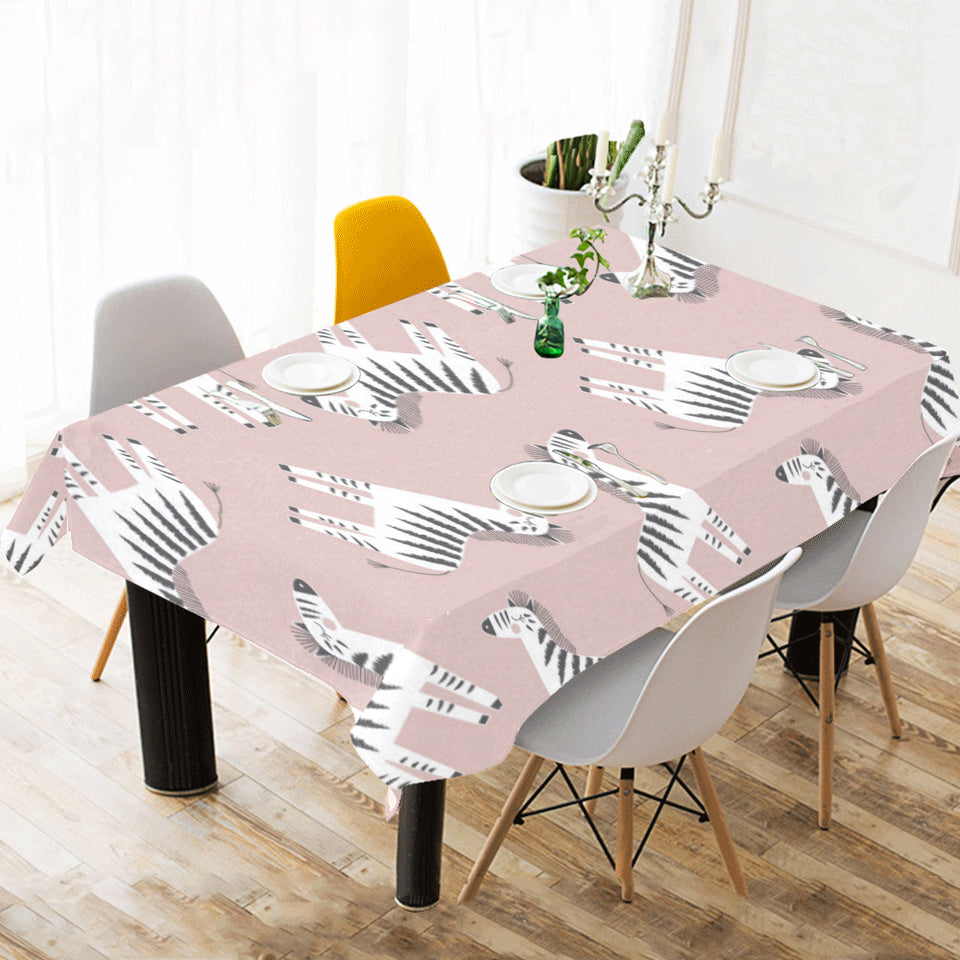 Cute zebra pattern Tablecloth