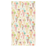 Ice cream cone pattern Bath Towel
