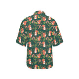 Squirrel Pattern Print Design 03 Women's All Over Print Hawaiian Shirt