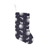 Chihuahua space helmet. astronaut pattern Christmas Stocking