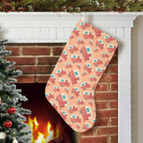 Camper Van Pattern Print Design 03 Christmas Stocking