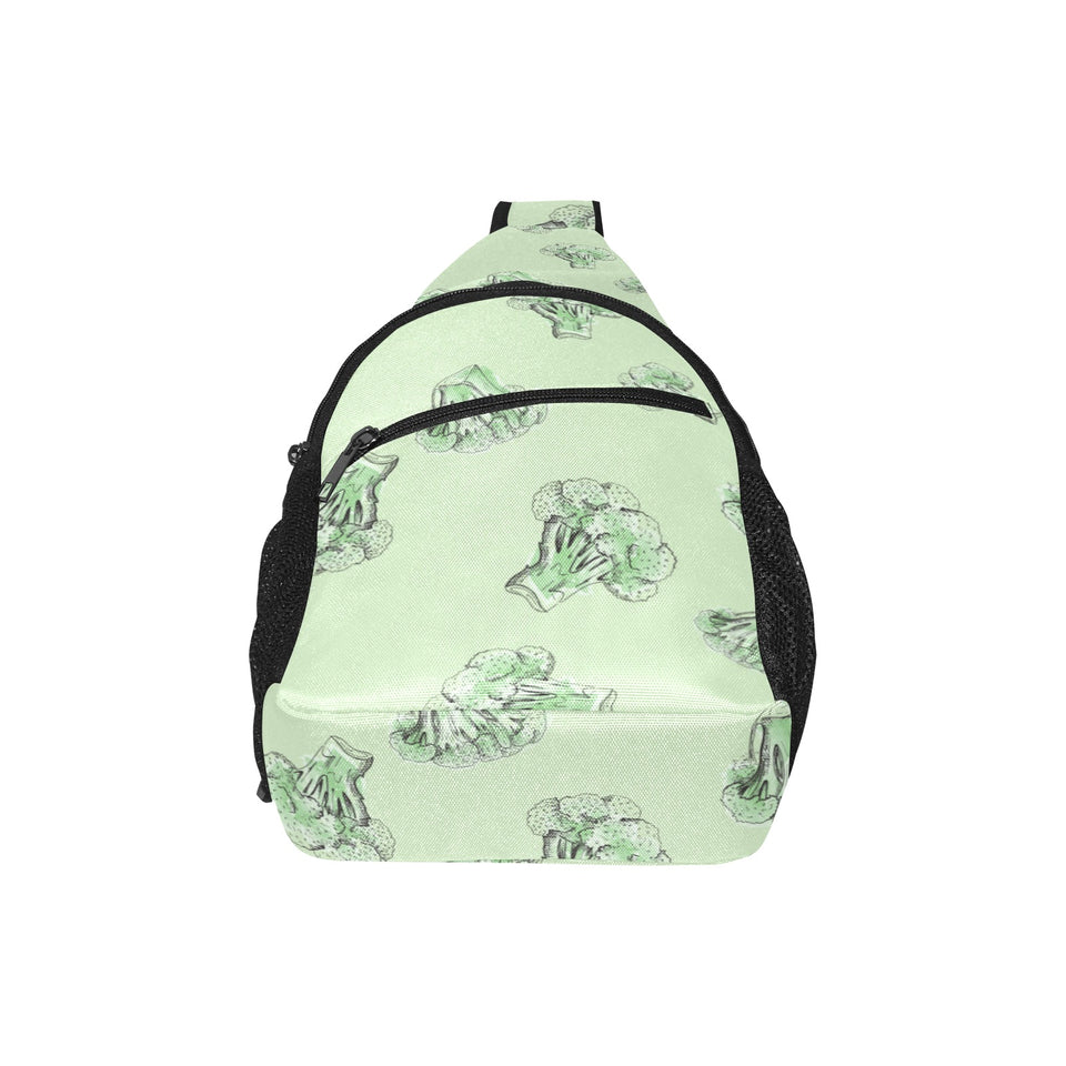broccoli sketch pattern All Over Print Chest Bag