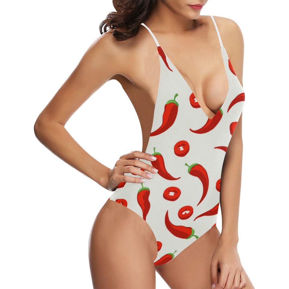 Chili pattern Women's One-Piece Swimsuit