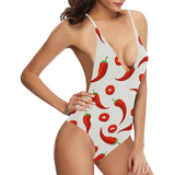 Chili pattern Women's One-Piece Swimsuit