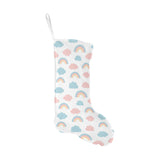Cute rainbow clound pattern Christmas Stocking