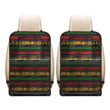 Canabis Marijuana Weed Pattern Print Design 04 Car Seat Back Organizer