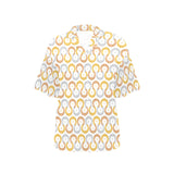 Horseshoes Pattern Print Design 03 Women's All Over Print Hawaiian Shirt
