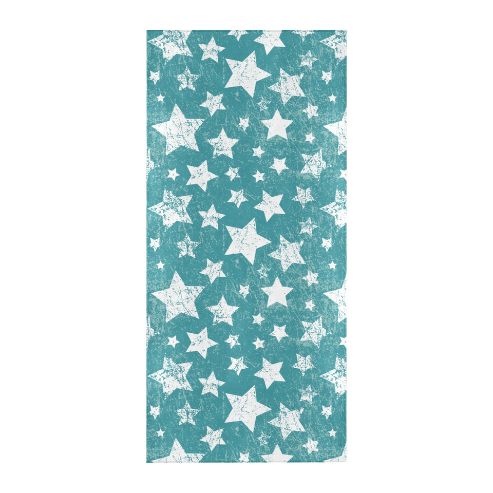 Vintage star pattern Beach Towel