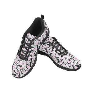 Greyhound Pattern Print Design 02 Women's Sneaker Shoes