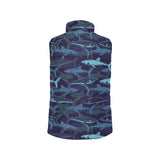 Shark pattern Women's Padded Vest