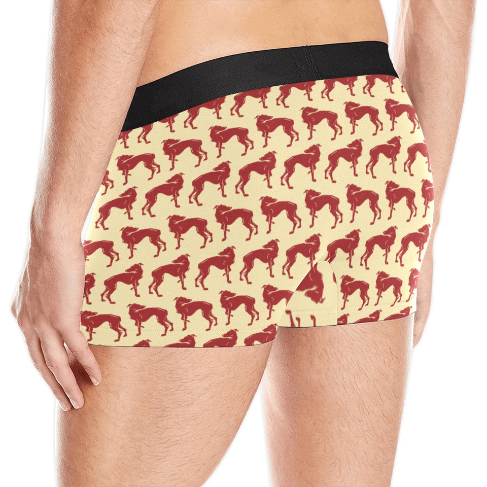 Greyhound Pattern Print Design 04 Men's All Over Print Boxer Briefs Men's Underwear
