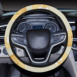 Cute fat shiba inu dog pattern Car Steering Wheel Cover