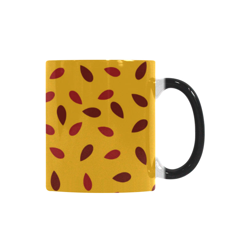 Passion fruit texture Morphing Mug Heat Changing Mug