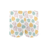 colorful onions white background Men's Swimming Trunks