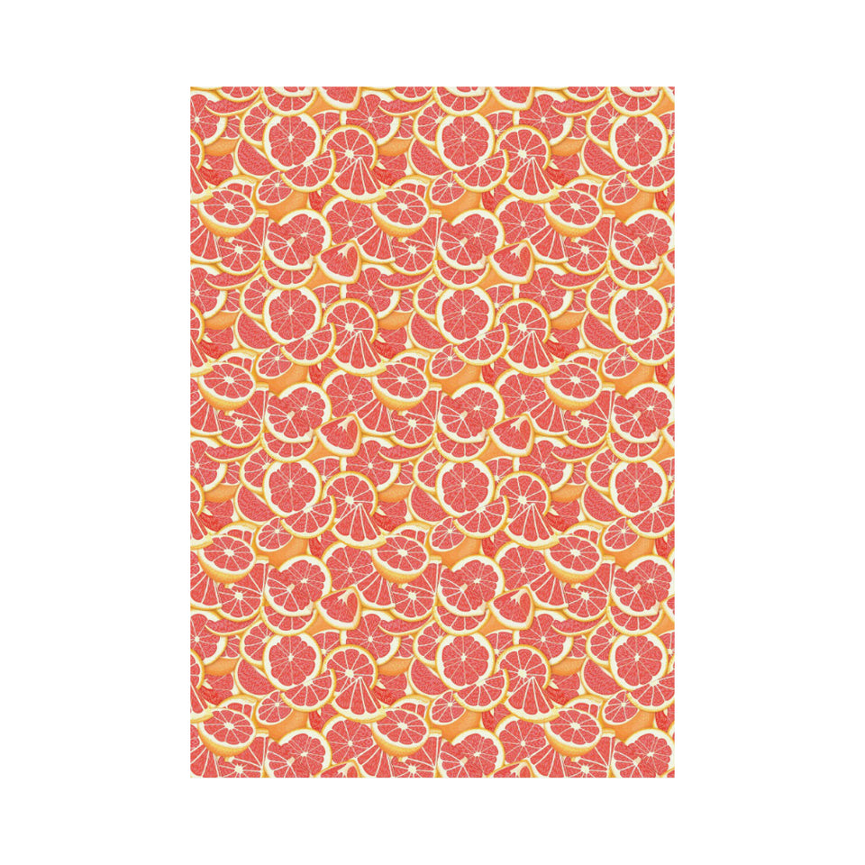 Tropical grapefruit pattern House Flag Garden Flag