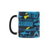 Shark dangerous Morphing Mug Heat Changing Mug