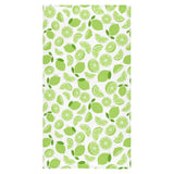 Lime design pattern Bath Towel