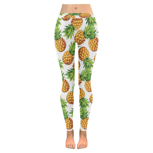 Pineapples design pattern Women's Legging Fulfilled In US