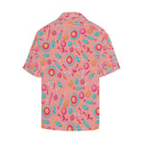 Colorful candy pattern Men's All Over Print Hawaiian Shirt
