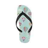 Hot Air Balloon design Pattern Unisex Flip Flops