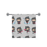 Cute ninja pattern Bath Towel