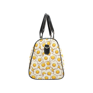 Fried Eggs Pattern Print Design 02 Travel Bag