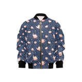 Tea pots Pattern Print Design 04 Kids' Boys' Girls' Bomber Jacket